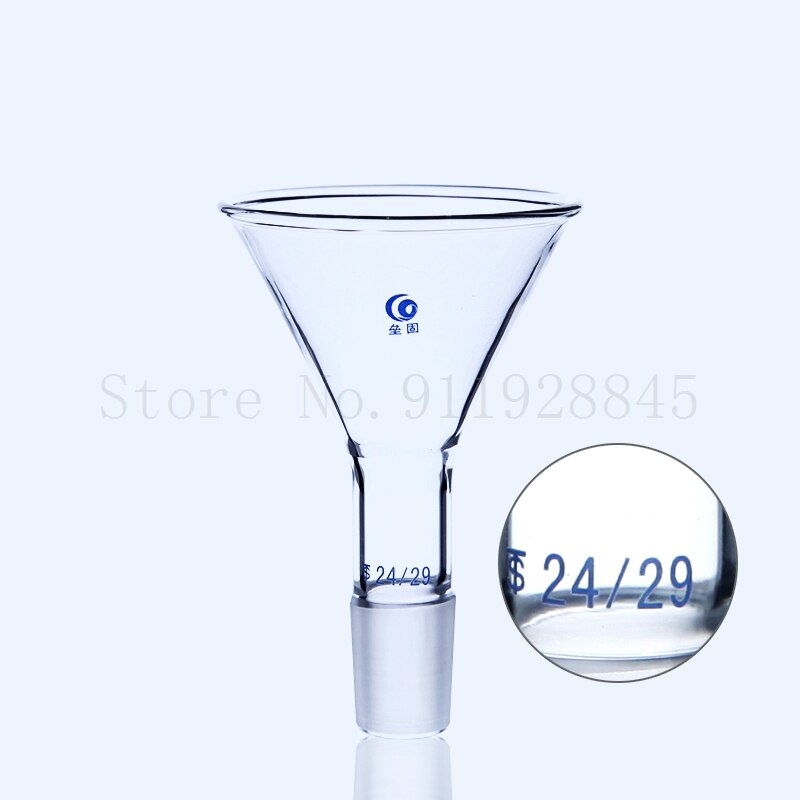 1Stck Klar 50mm zu 150mm Glas Konische Futter Trichter Mit Standard Boden-in Mund Für Mit in Labor Experiment Liefern