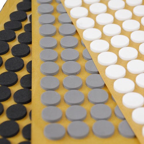 CD DVD Foam Hub Spider Holders Self Adhesive Sticky Dots Studs (different color)