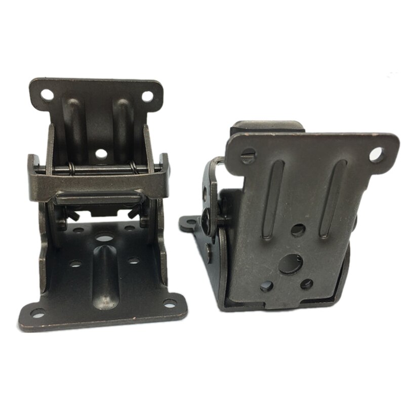 2Pcs 90 Degrees Self-Locking Folding Hinge Dining Table Lift Support Connection Cabinet Hinge Furniture Hardware Accessories