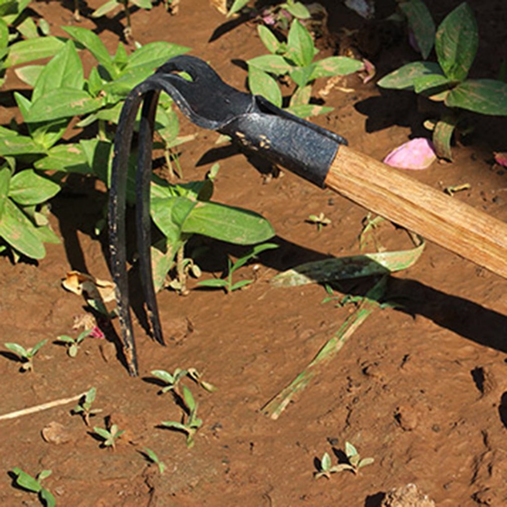 Hoes Gardening Tools Multifunctional Digging Farm Tools Growing Vegetables Small Mini Household Outdoor Farming Hoes