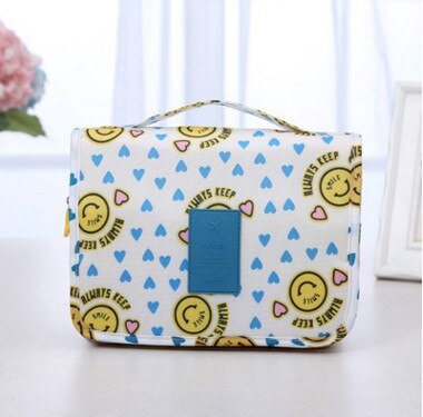 JULY'S LIED Koreaanse Draagbare Cosmetische Tas Multifunctionele Verpakking Organisatoren Tas Zwart Waterdichte Reizen Opbergtas: 2