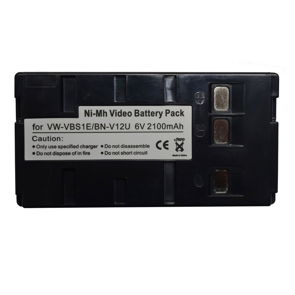 Ni-MH Rechargeable Camcorder Battery for Panasonic VW-VBS1E VW-VBH1E VW-VBR1E for JVC BN-V11U BN-V12U BN-V14U BNV-V18U and