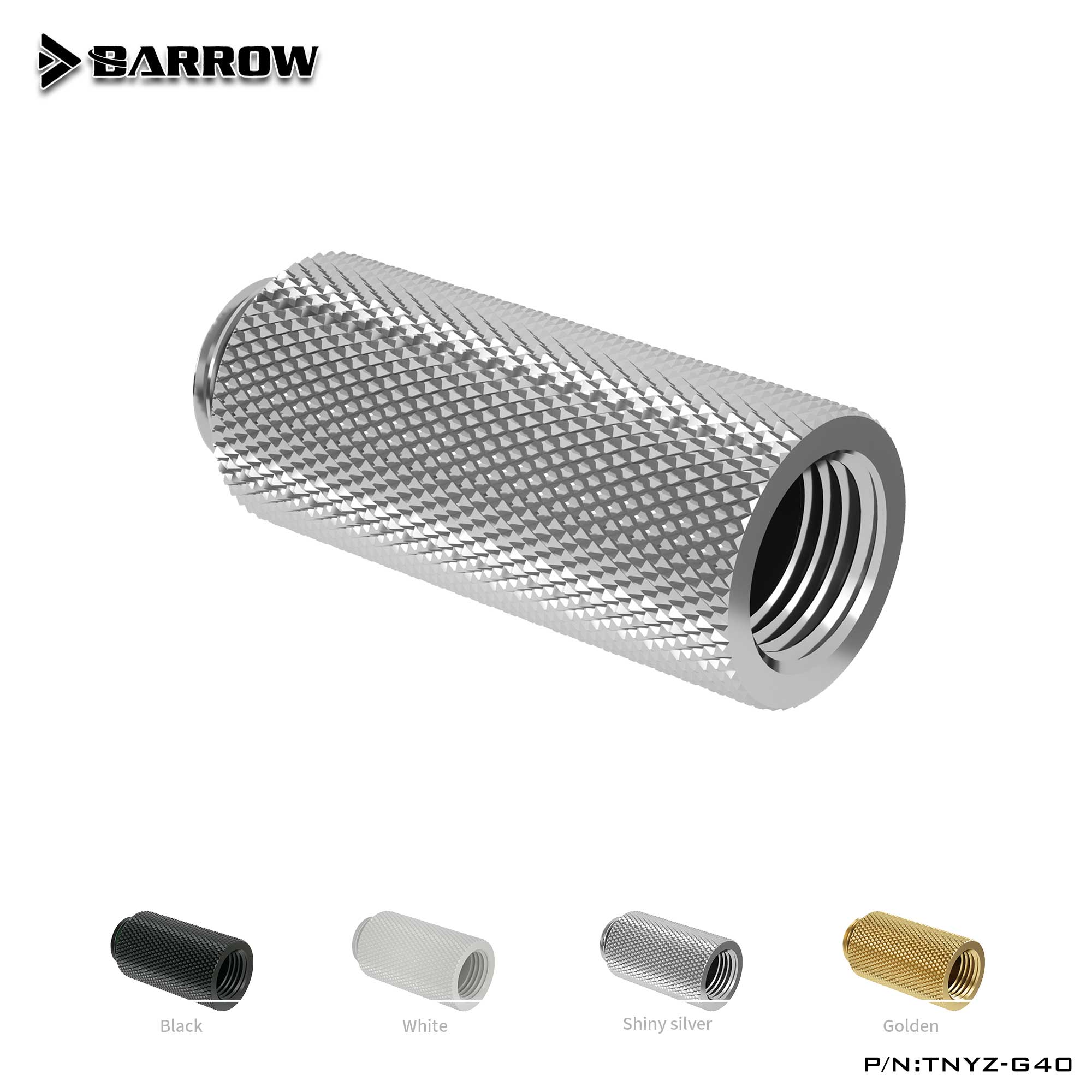 Barrow Extender Male To Female Fitting G1/4 Liquid Cooling System PC TNYZ-G7.5 TNYZ-G10 TNYZ-G15 TNYZ-G20 TNYZ-G30 TNYZ-G40