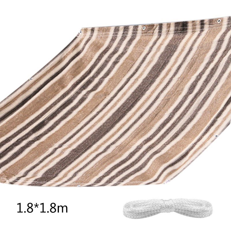 6 Pin Rectangle Window Solar Sunshade Net UV Resistant Shade Heat Insulation Net Sun Room Curtain Shade Sails for Window Patio: 3