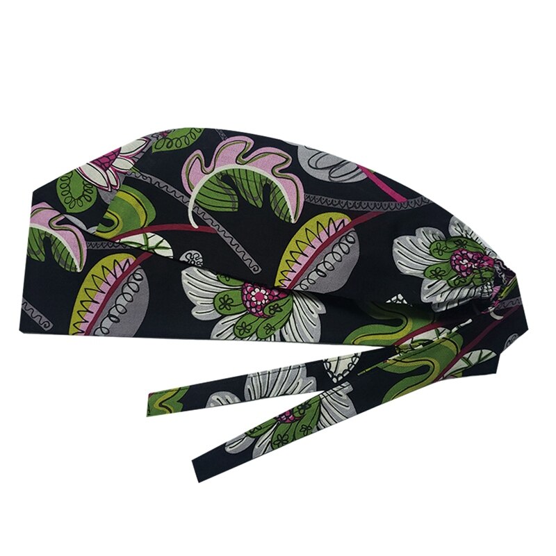 Chef Kitchen Hat Unisex Catering Cooking Caps Printed Work Caps Chef Hat Restaurant Bakery Chef Waiter Uniform