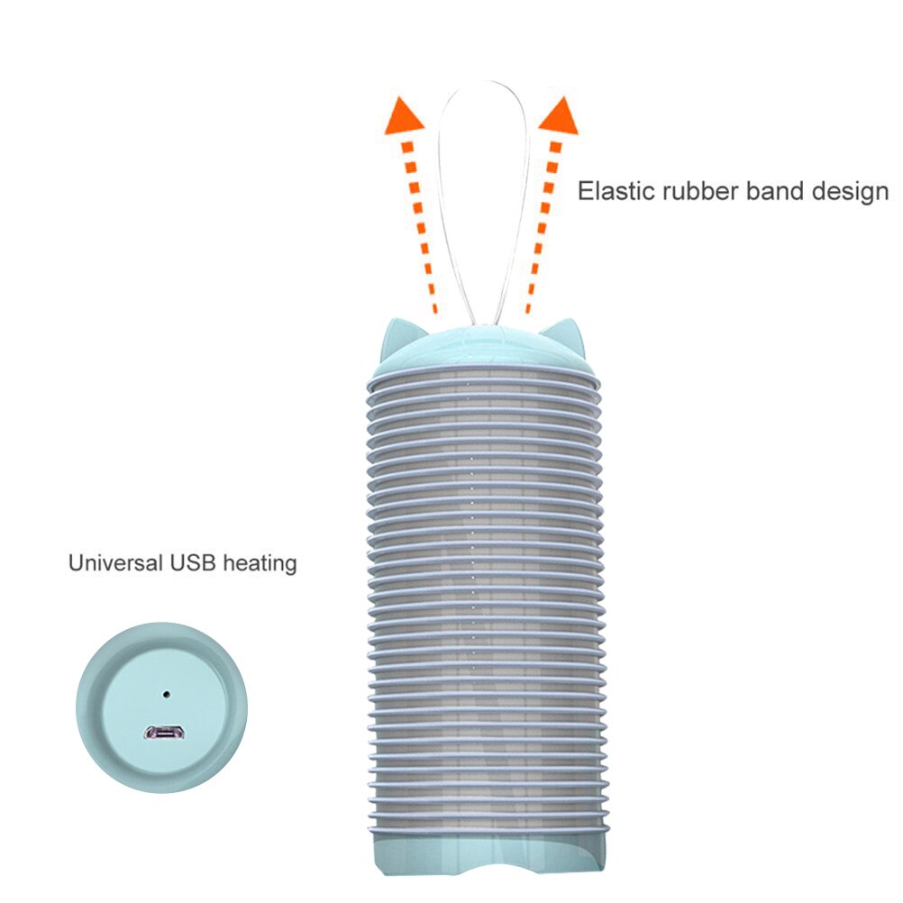 Electric Heating Large Self Grip Hair Rollers DIY Magic Spiral Curlers Cling Heat Clip Hair Curling Styling