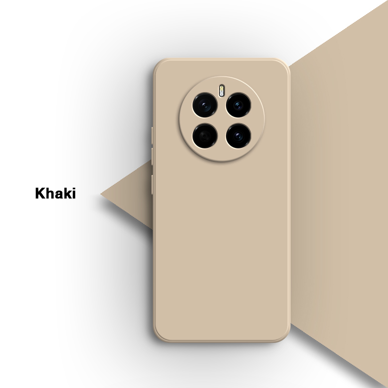 Accesorios originales contraportada para Honor Magic 7 Magic7 Pro Lite 7Pro 7Lite 5G carcasa suave de silicona protección de cámara funda de teléfono: Plata / Para iPhone 14 Pro Max