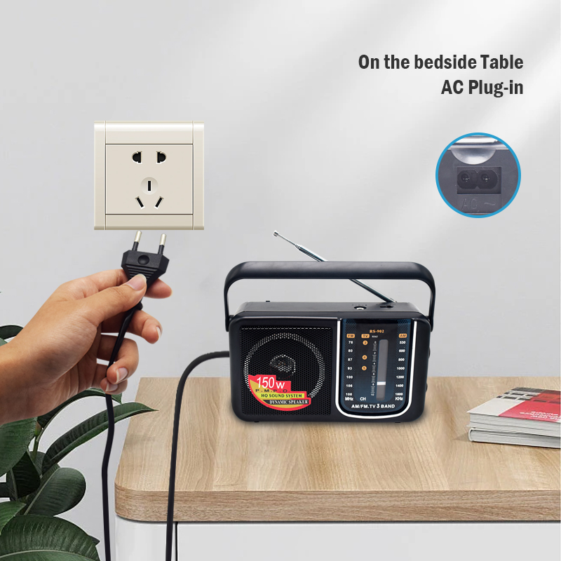 RS-902 Radio AM FM Battery Operated Portable Radio Best Reception Longest Lasting For Emergency Hurricane Running Walking radio