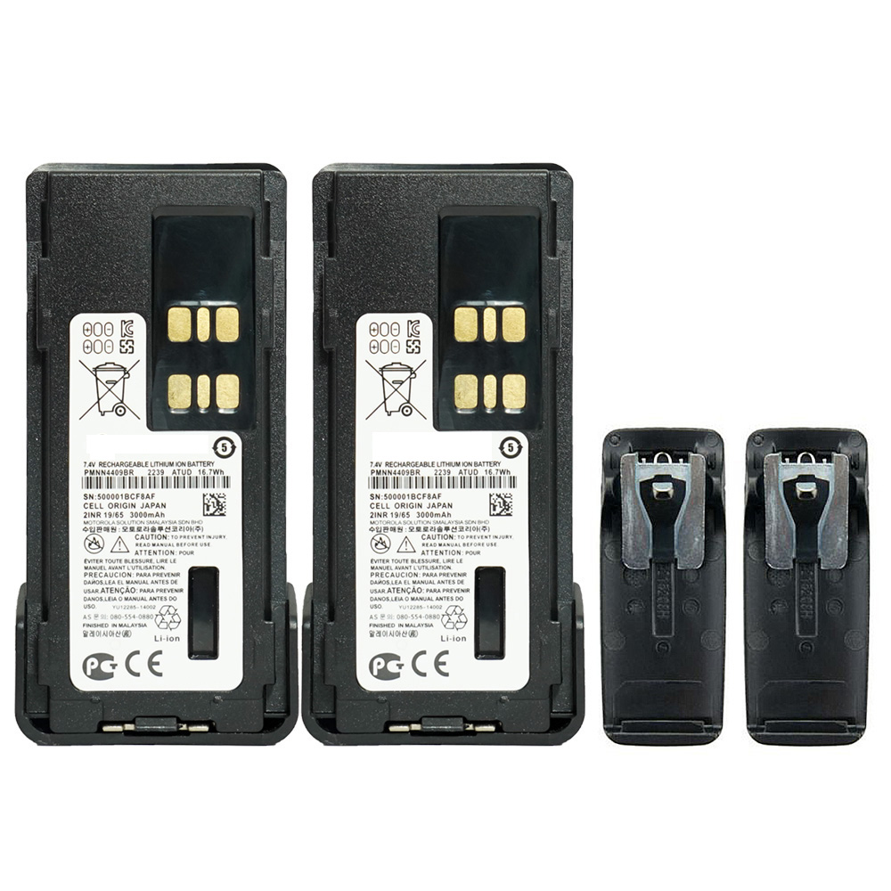 Batteria Walkie Talkie carica di tipo C batteria ricaricabile per XPR APX DP4400 DP4600 DP4601 PMNN4409 PMNN4412 pmn4407