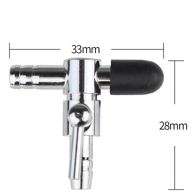 1-8 Way Aquarium Air Splitter Valve Fish Tank Air Pump Flow Splitter Distributor Pump Valve Tap Lever Control Switch Valve: 2