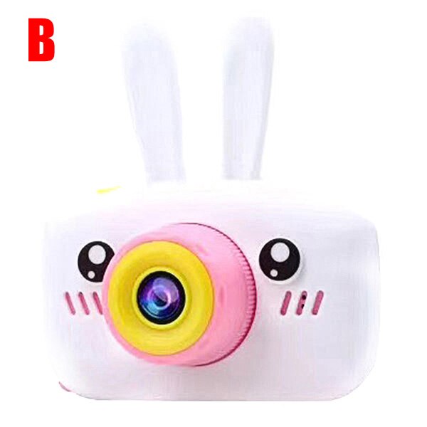 Cartoon Mini Camera HD Digital Camera Children Automatic Photography Learning Camera Kids Toddler Camera 1080P DQ: B
