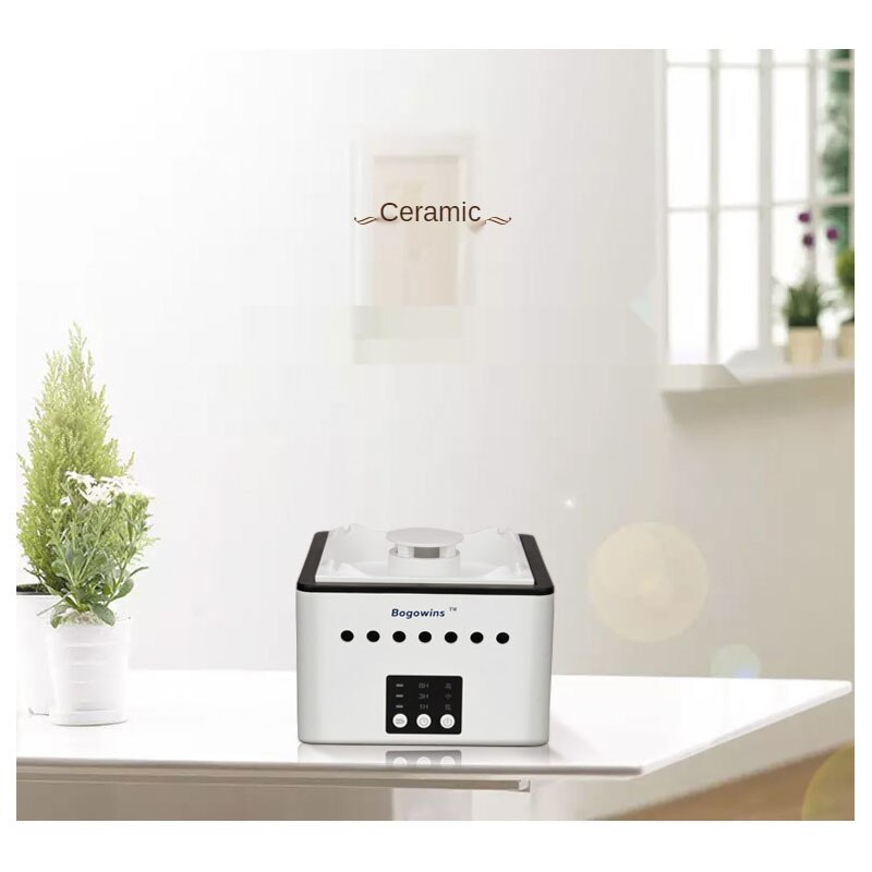 Air Purifier Ashtray Smokeless Ashtray for Cigarette Smoker USB Rechargeable Smoke Grabber Ash Tray for Indoor Outdoor Home: Smart version white / CN