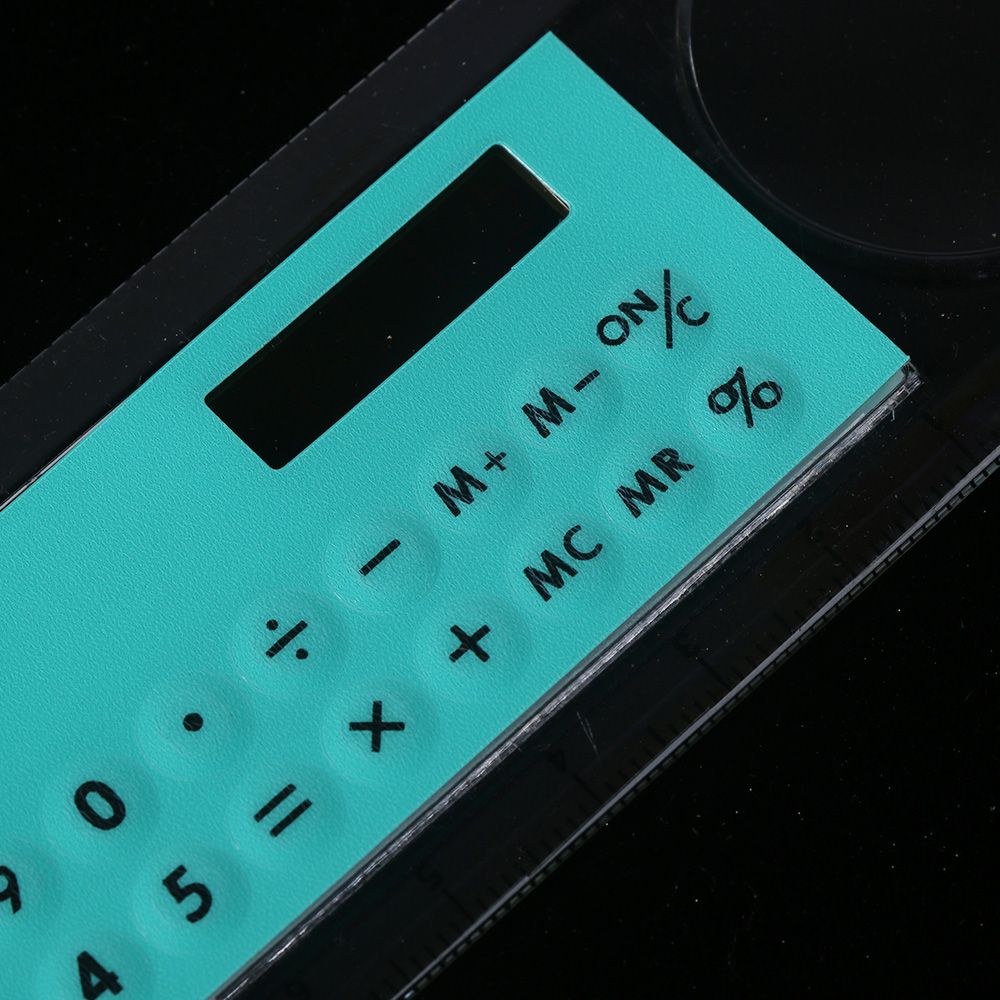 10cm wielofunkcyjny linijka mini cyfrowy kalkulator 2 w 1 dziecko biurowe prezenty szkolne materiały papiernicze szkolne materiały biurowe