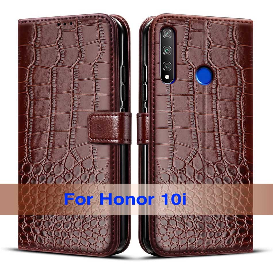 Para honor 10i HRY-LX1T caso amortecedor silicone macio tpu magnético caso para huawei honra 10i honra 10 i coque 6.21 polegada à prova de choque: Deep Brown