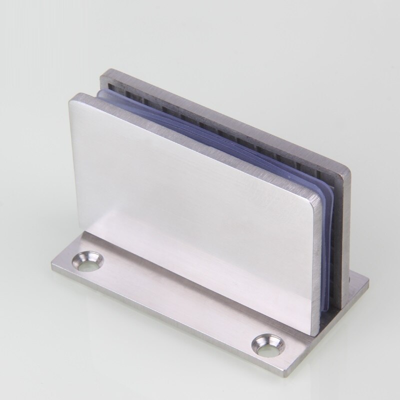 304 Stainless Steel 90 Degree Fixed Glass Clamp Shower Room Glass Door Clip Frameless Door Fittings Bathroom Door Fastener