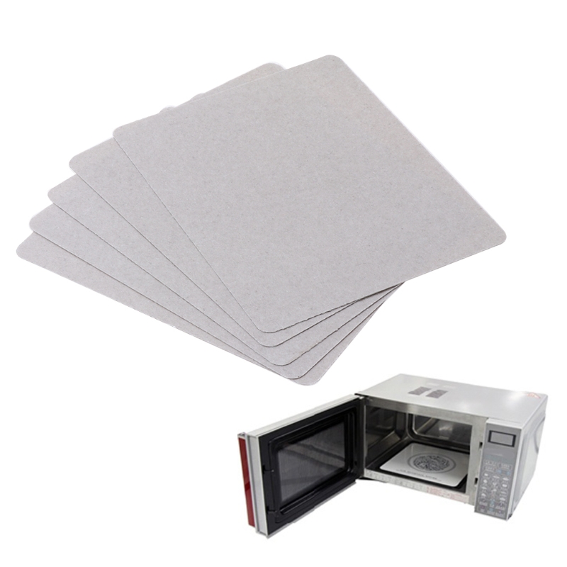 Mica Plate Sheets Microwave Oven Replace Part 120x150mm Universal 5Pcs For Midea