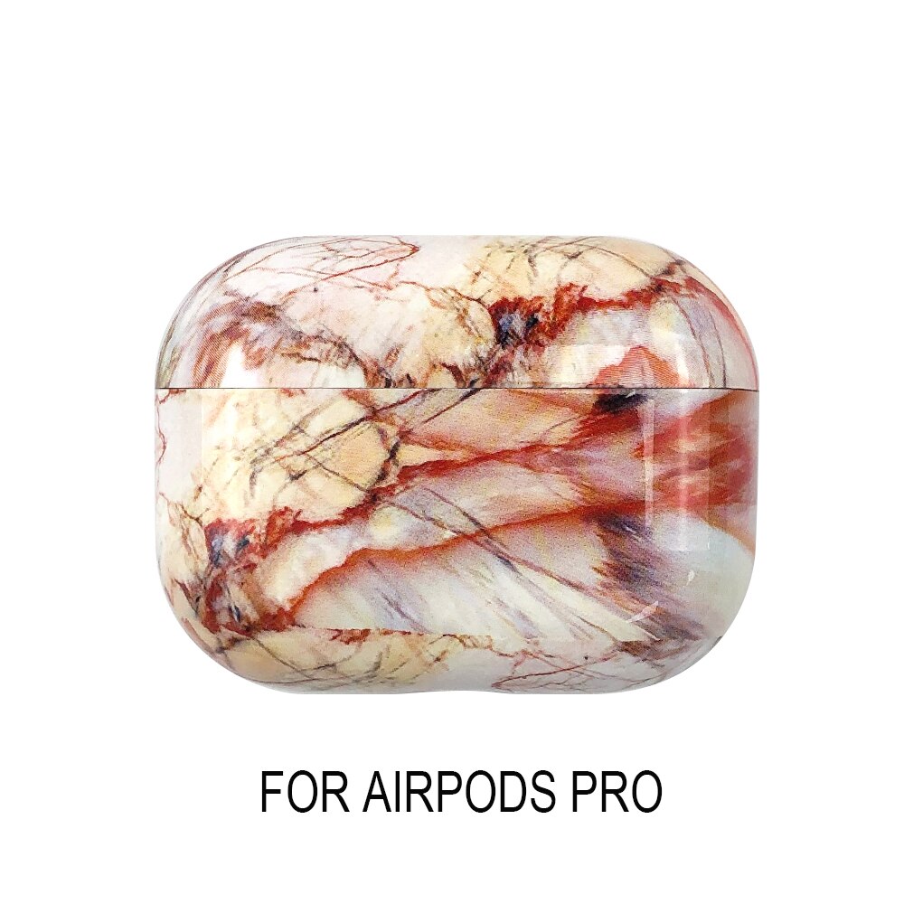 Case For Apple AirPods Pro 2 1 Earphone Couple Marble Pattern Hard PC Earphones Box Case For AirPods Pro 2 1 Cover Funda: 13