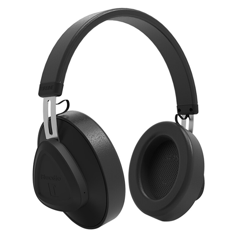 Bluedio TM Bluetooth Headphone Over-Ear Wireless Foldable Headphones with Mic BT 5.1 for cellphones: black  bubble bag