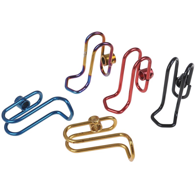 Universal gadgets offroad rustfrit stål bøjleholder multifunktionel motorcykel krog bagage hjelm motorcykel scooter tilbehør