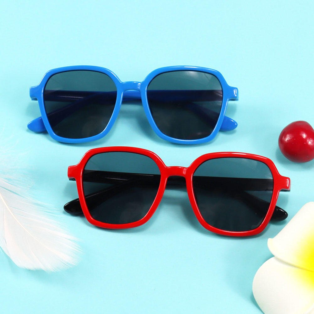 Gafas de sol polarizadas para niños, lentes de sol flexibles de silicona, a la , con UV400, para , gafas playa, 1 unidad