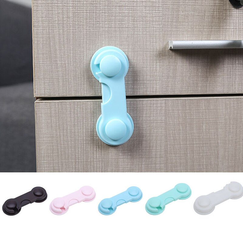 2pcs/10pcs/5pcs/lot baby protection baby safety lock child safety kids Door plastic drawers cabinet Refrigerator Window Closet