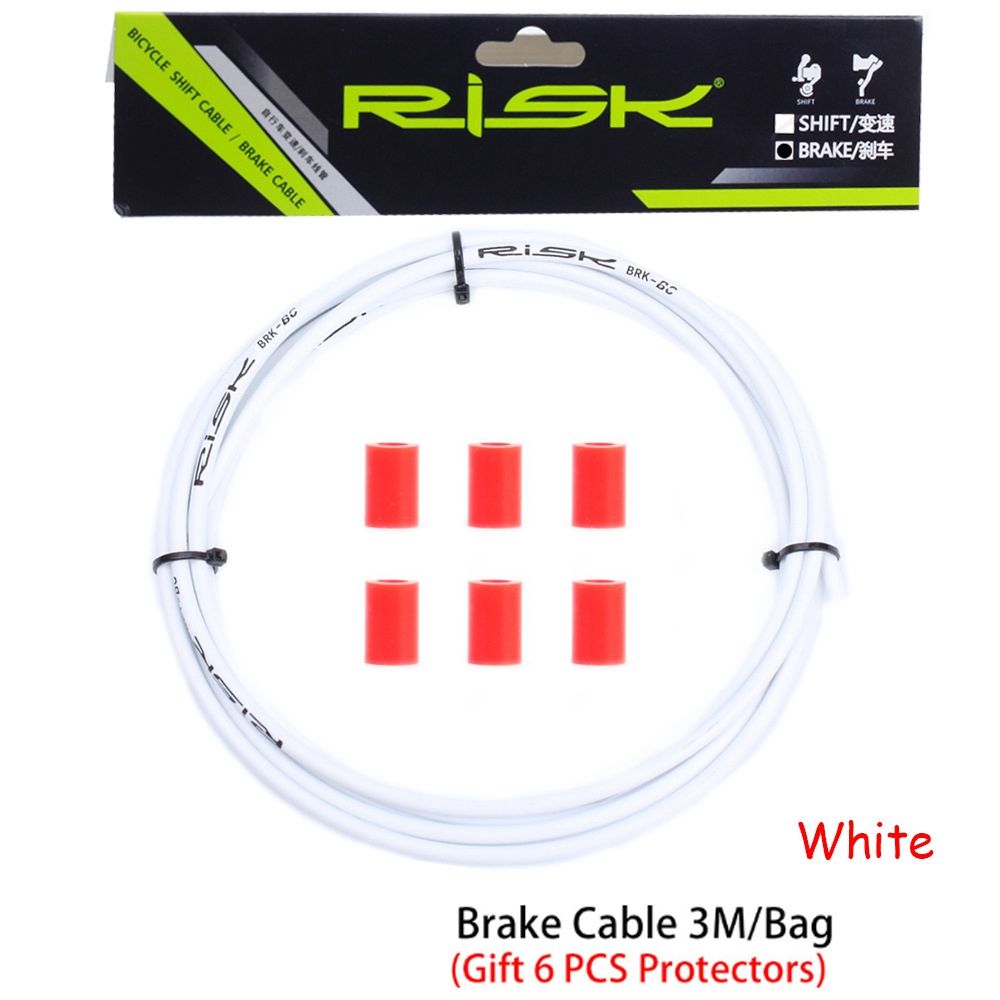 thumbnail image 2 of Universal Front & Rear Brake Cable Kit For Mountain Or Road Bike – Black, Includes Cables 2 of 5