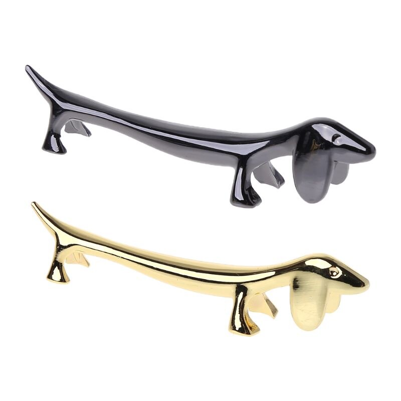 Zinc Alloy Lovely Dog Chopsticks Stand Rack Spoon Fork Knife Rest Storage Holder Decoration