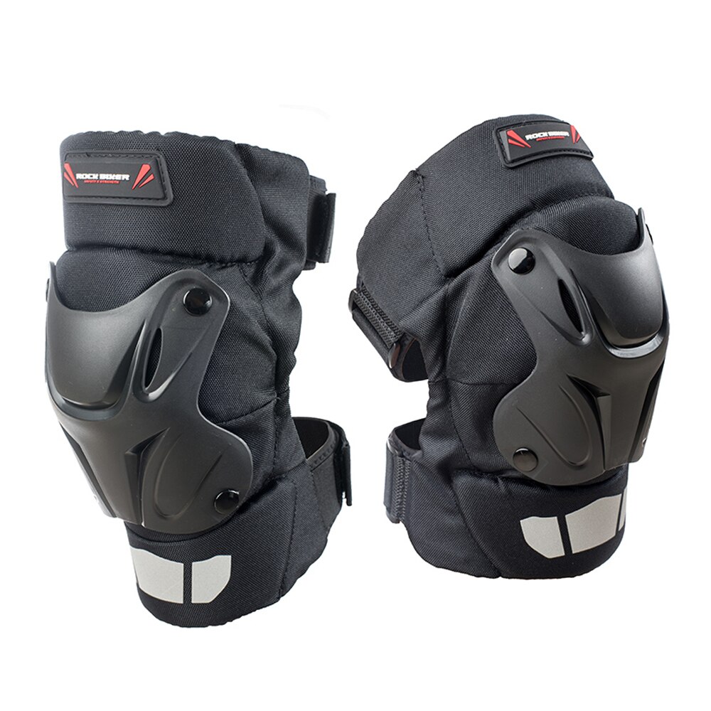 Rodilleras para motocicleta, Protector de rodilla transpirable a prueba de golpes, equipo de protección para Motocross,: Default Title