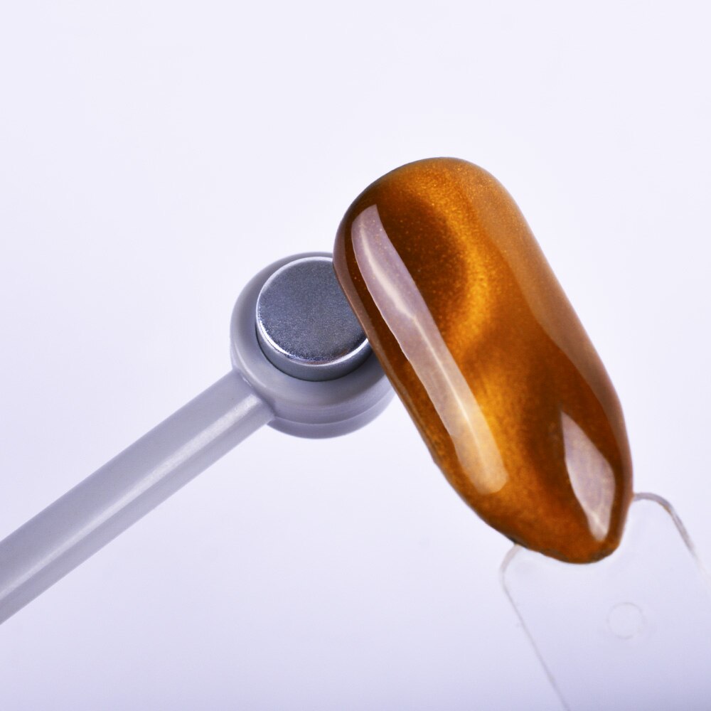 1 stücke Doppel Kopf Katze Auge Gel Magnet Stock Gebogene Linie Streifen 3D Entwürfe Für Polnische Nagel Gel Nagel Kunst Dekor Magnetische Werkzeuge LA035
