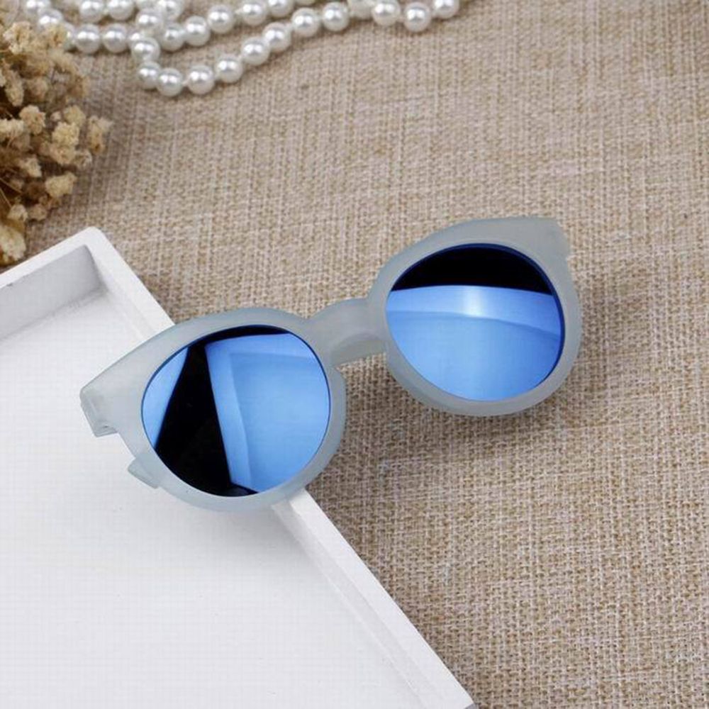 retro Runde Sonnenbrille Frauen Sonnenbrille Objektiv Legierung freundlicher Sonnenbrille weiblichen Brillen Rahmen Fahrer Brille Auto Zubehör: 12