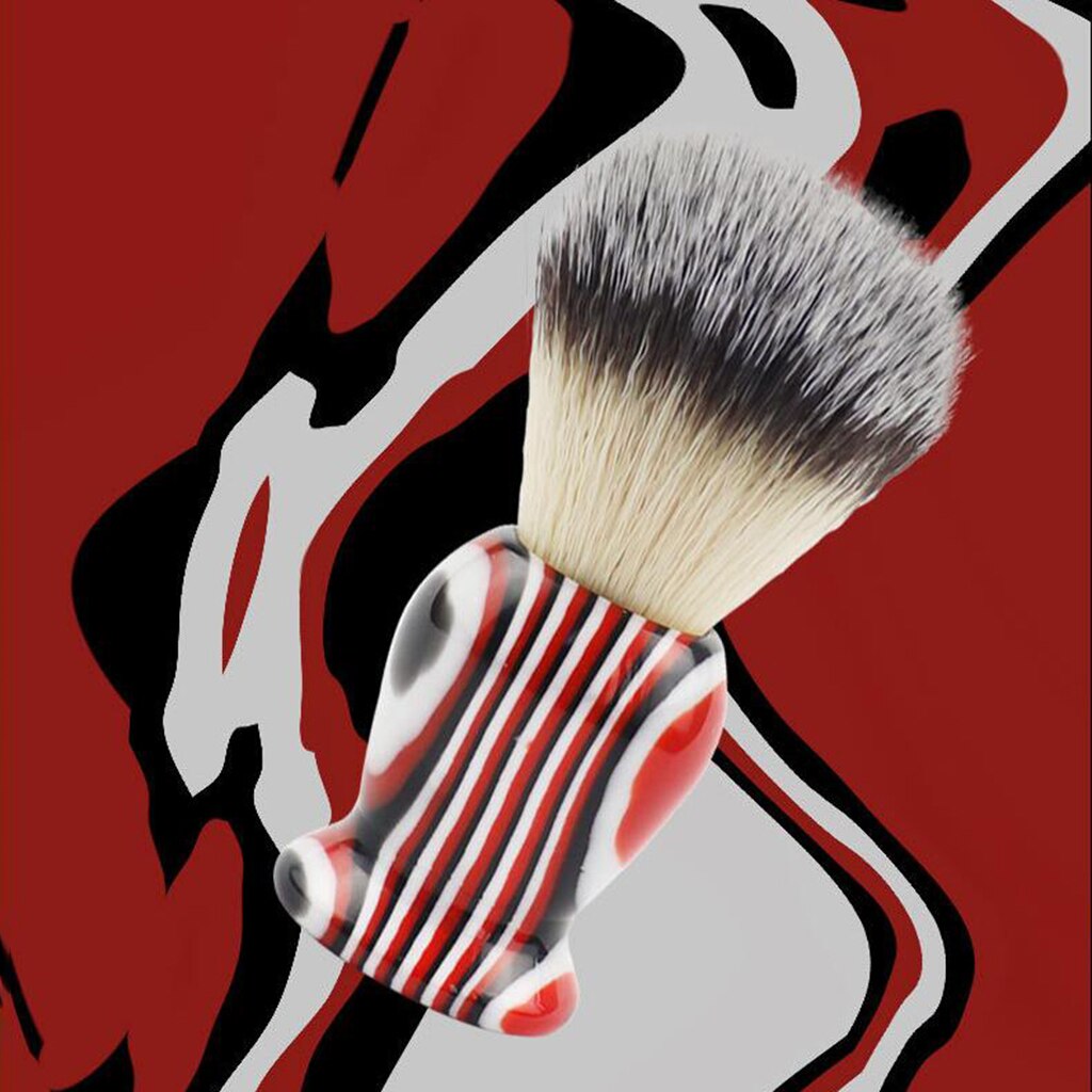 Men Shaving Brush Hair Shave Facial Beard Cleaning Appliance Pro Salon Tools Safety Razor Brush: A