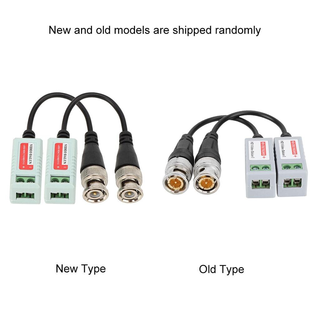 HD 1080P Passive Video Balun Twisted Pair Transmitter Connecter for CVI/TVI