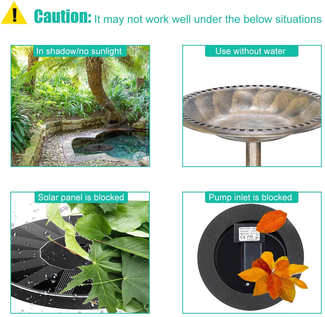 7V Solar Fountain Watering kit Power Solar Pump Pool Pond Submersible Waterfall Floating Solar Panel Water Fountain For Garden