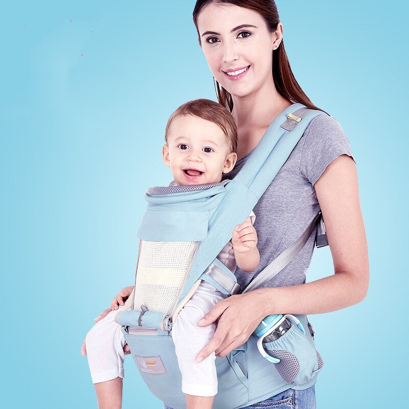 Baby Carrier Voor 0-4Y Opgeslagen Multi-Functie 3 In 1 Baby Reizen Sling Baby Carrier Wrap Kind Bretels