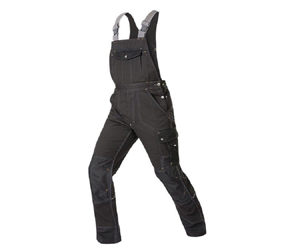 Monos con correa de trabajo, uniforme de trabajo, pantalones de electricista resistentes al desgaste, multibolsillo, función de reparación mecánica, sueltos y fuertes