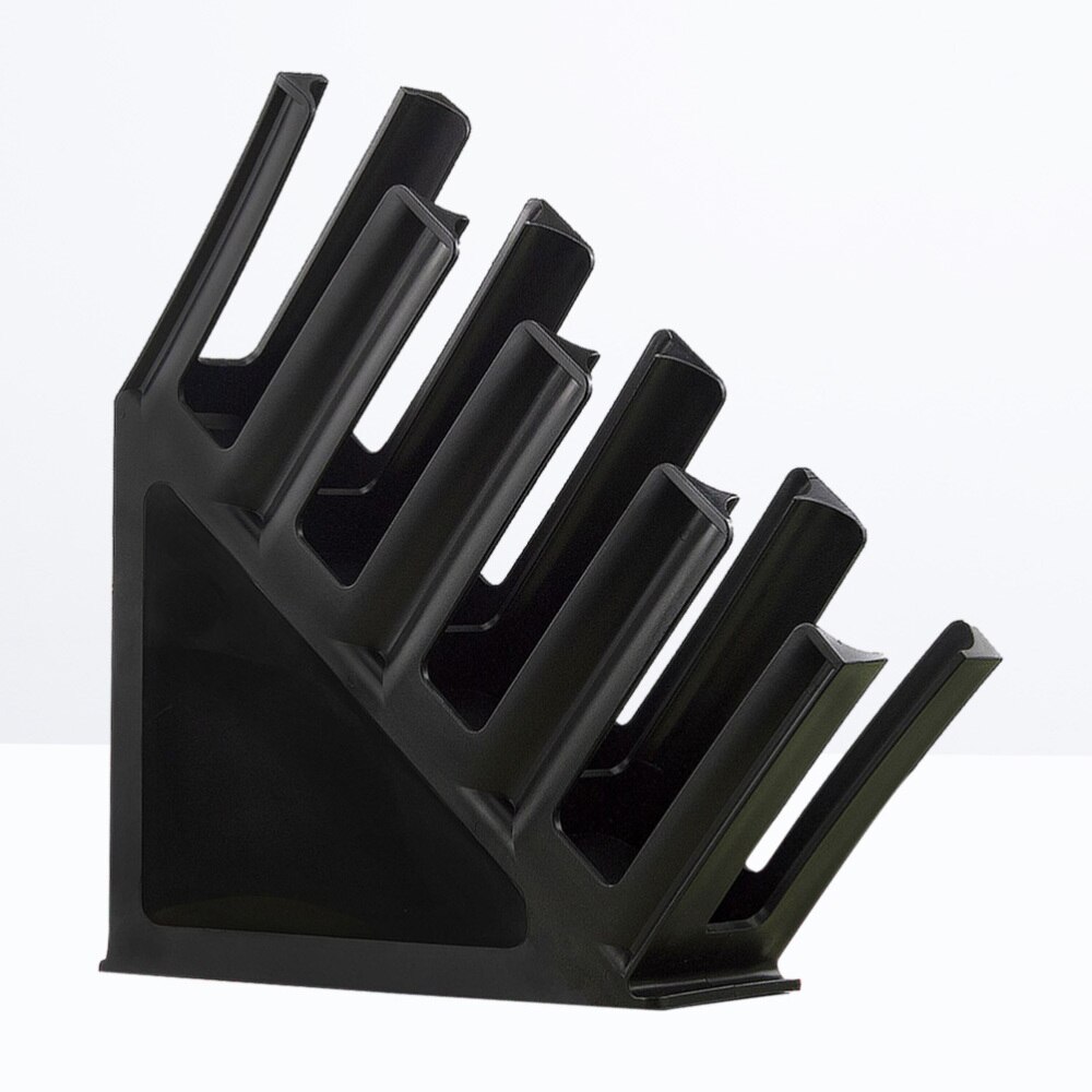 1 pc Paper Cup Rack 4 Compartment Black Desktop Disposable Cup Dispenser Storage Organizer for Restaurant Home Cafe