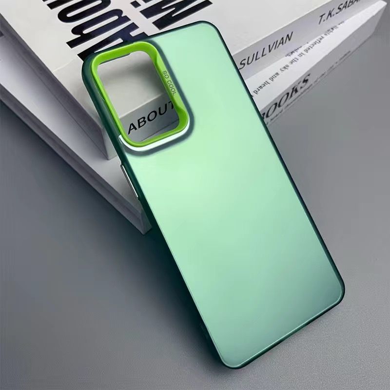 Para OPPO Reno 6 5G funda Oppo Reno 7 4G Reno 8 4G Reno8 5G funda de teléfono a prueba de golpes protección contraportada antihuellas IMD: ABS / Azul
