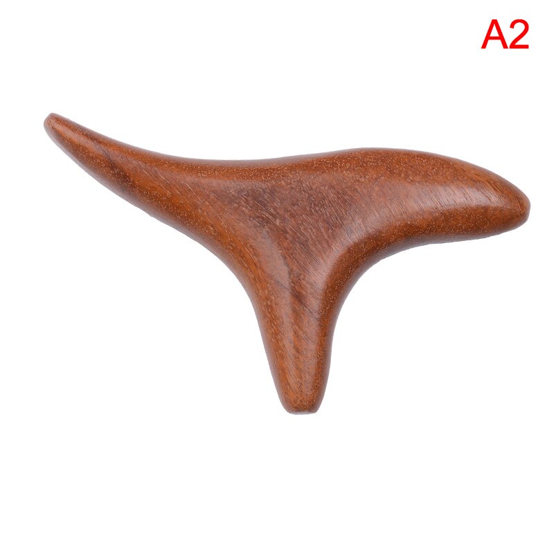 1pcs Body Neck Relax Blood Circulation Wooden Massager Triangle Trigeminal Fragrant Wood Reflexology GuaSha Tool SPA Therapy: 6