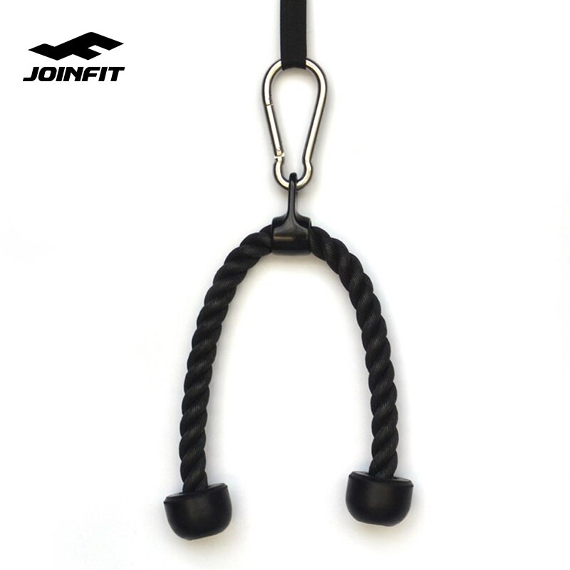 JOINFIT Triceps Rope Abdominal Crunches Cable Pull Down Laterals Biceps Muscle Training Fitness Body Building Gym Pull Rope