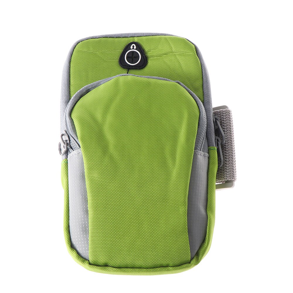 4 Colors Sports Running Armband Bag Case Cover Running armband Universal Waterproof Sport mobile phone Holder: Green