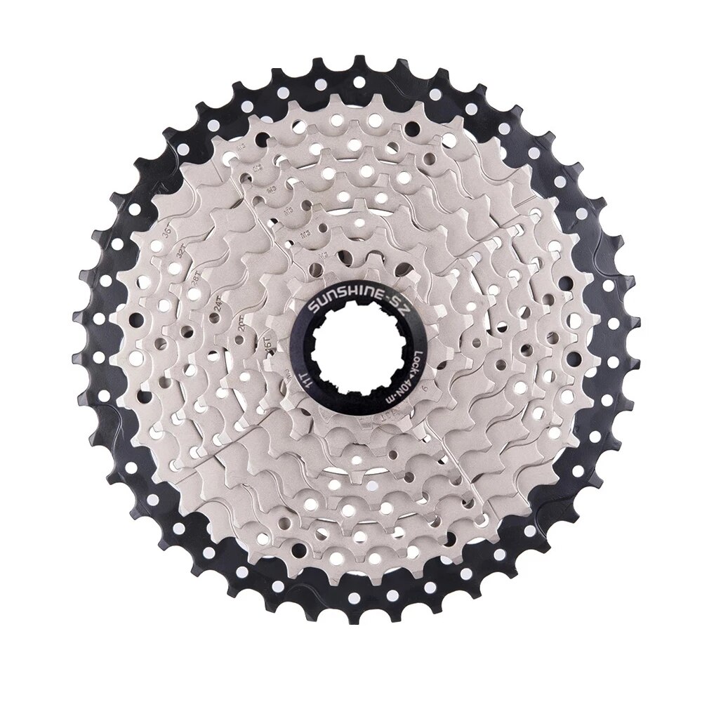 MTB Fahrrad 9 fach-gruppe 1X9 System 9S11-42T Kassette 9 Geschwindigkeit Schalthebel Schaltwerk Groupset für 9V k7 Berg fahrrad teile