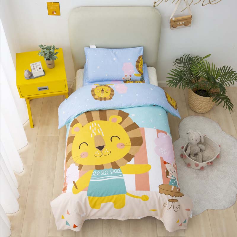 Dagis sängkläder set täcke lakan örngott baby spjälsäng sängkläder set 3 st / set bomull sängkläder utan fyllning: 7