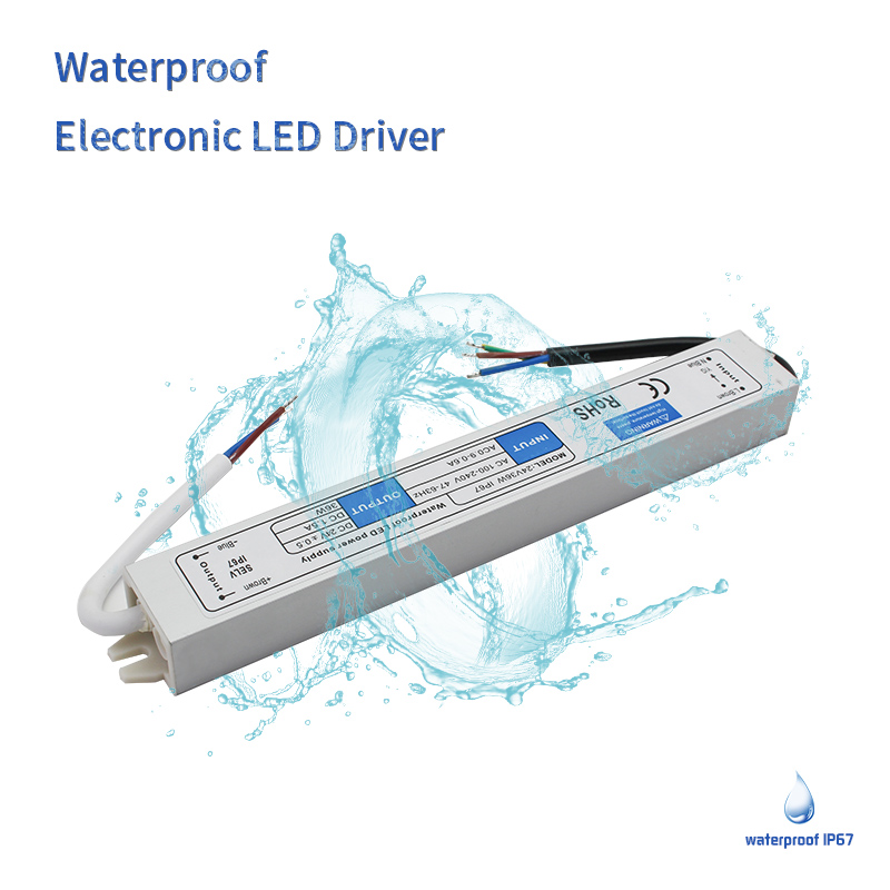 Led-treiber DC12V 24V IP67 Wasserdichte Beleuchtung Transformatoren für Outdoor Lichter Netzteil 10W 20W 30W 36W 45W 60W 80W 100W 120W