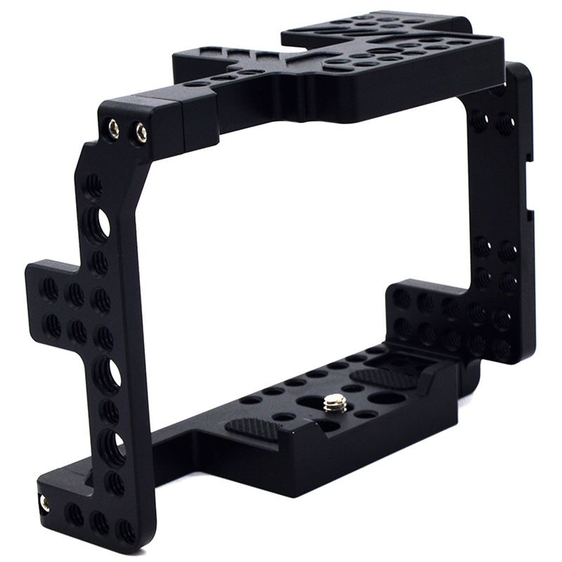 Aluminum Alloy Camera Cage for Sony A7II A7RII A7SII ILDC Cameras: Default Title