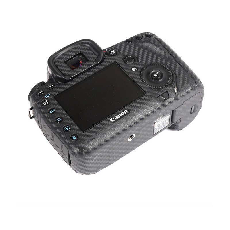 Anti-kras Camera Body Carbon Fiber Film Protector Sticker Skin Voor Canon Eos 5D Markiii Sr 5D3 5DIV 250D 200DII SL3 Kus X10