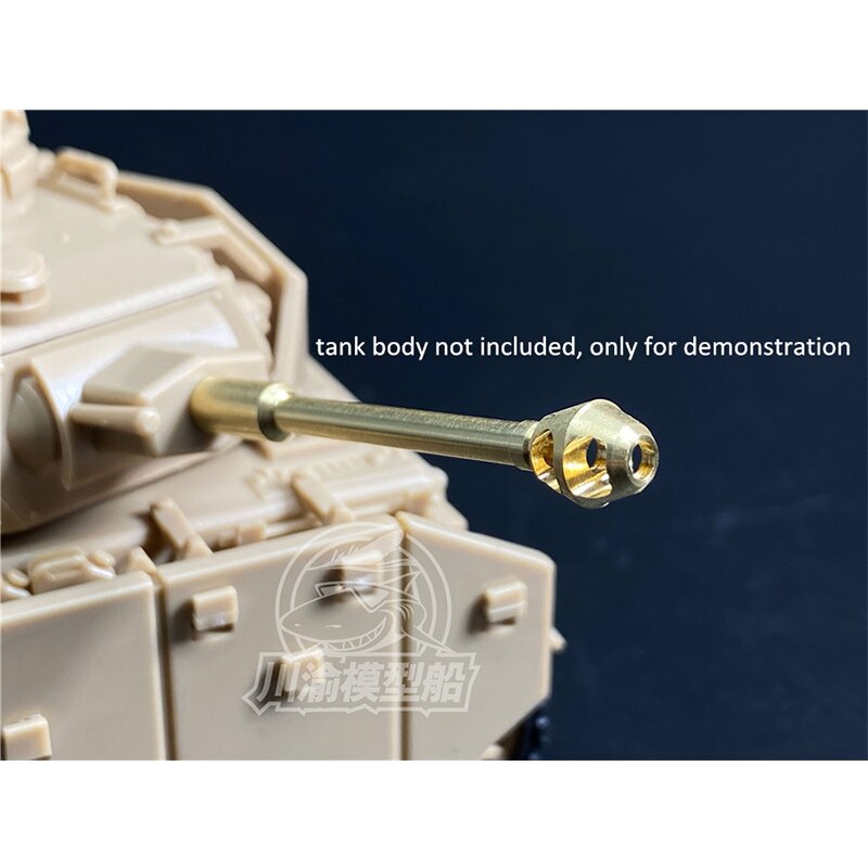 Q Edition Panzer IV Metall Barrel Shell Kit für Meng WWT-013 Deutsch Medium Tank Modell CYD016