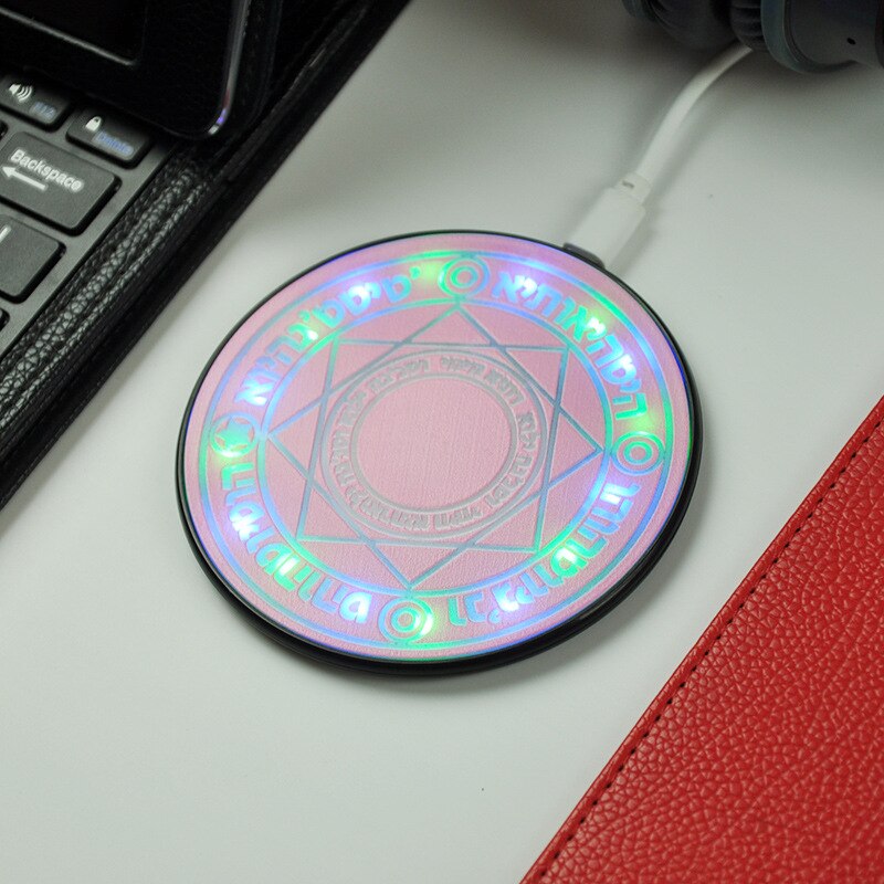 10W Magic Array QI Wireless Charger Mobile Phone Charger Desktop Charger Pad for iPhone Sumsung Xiaomi Huawei