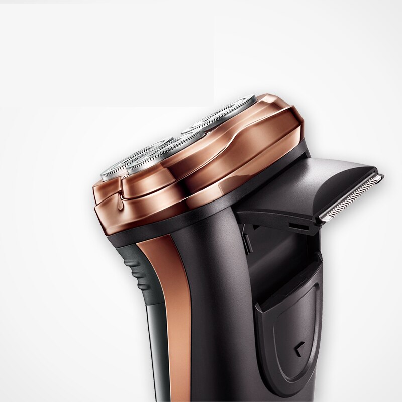 Flyco 100% Original FS363 Electric Shaver 3D Floating Blade Styling Rotating Support Rechargeable for Men