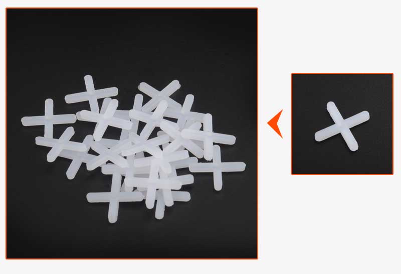 plastic cross Tile spacer ,The SIM card slot tile tile positioning cross, cross plastic tile locator 100pcs