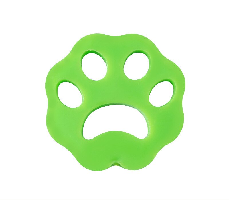 Siliconen Sticker Wasserij Dust Remover Pet Hair Sticker Machine Wasbaar Dubbelzijdig Haar Remover Water Wassen Cleaning Gluer: Flower green